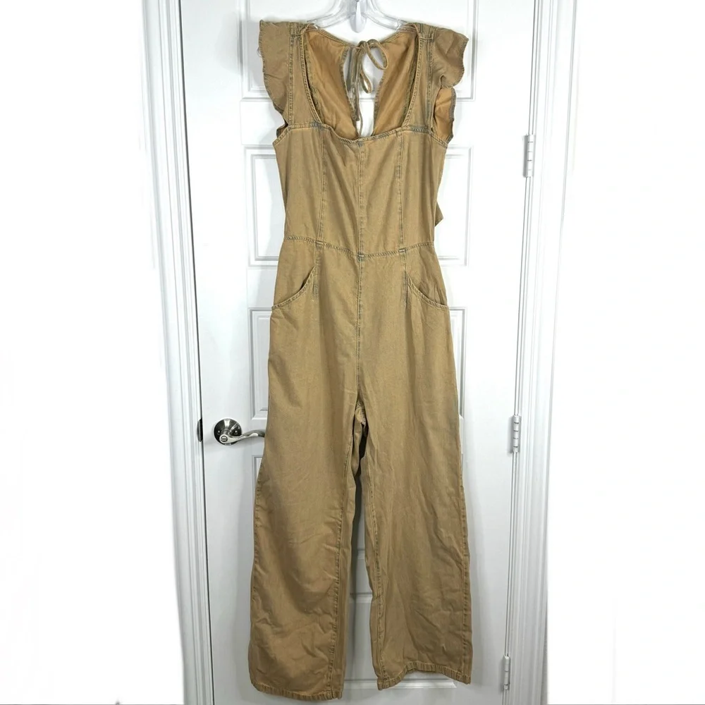 FREE PEOPLE We The Free Love Bite Jumpsuit NEW Size L About Last Night